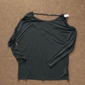 Old Navy tapered sleeve knit top